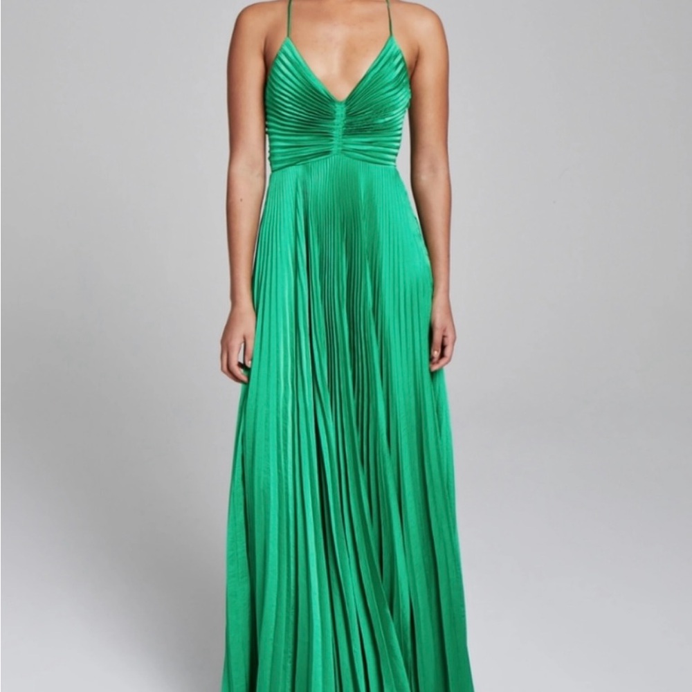 A.L.C. Vibrant Green Dress